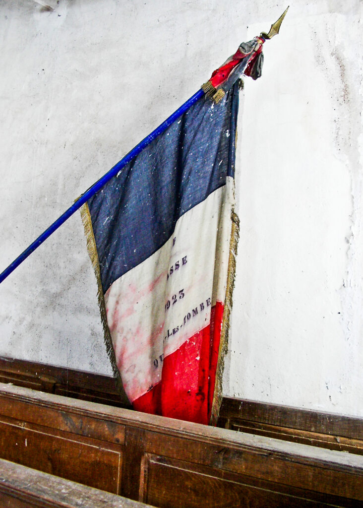 alte französische Fahne