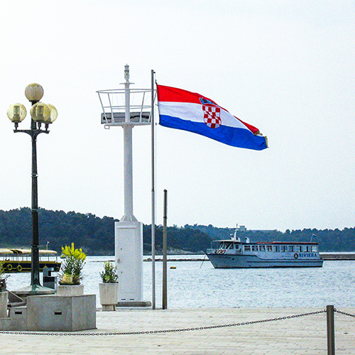 Flagge von Kroatien