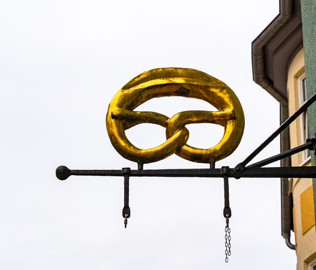 goldene Brezel