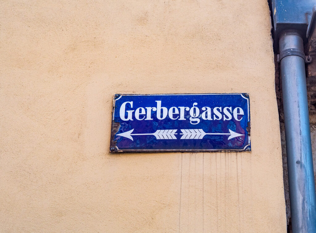 Straßenschild