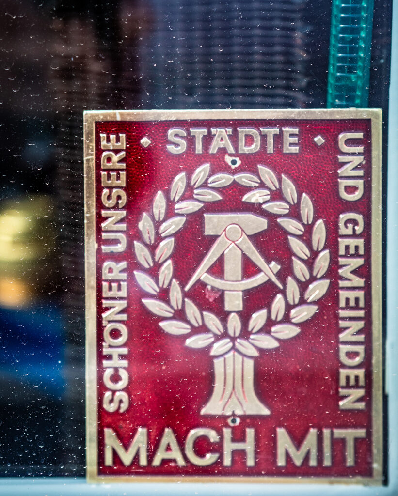 sozialistische Plakette