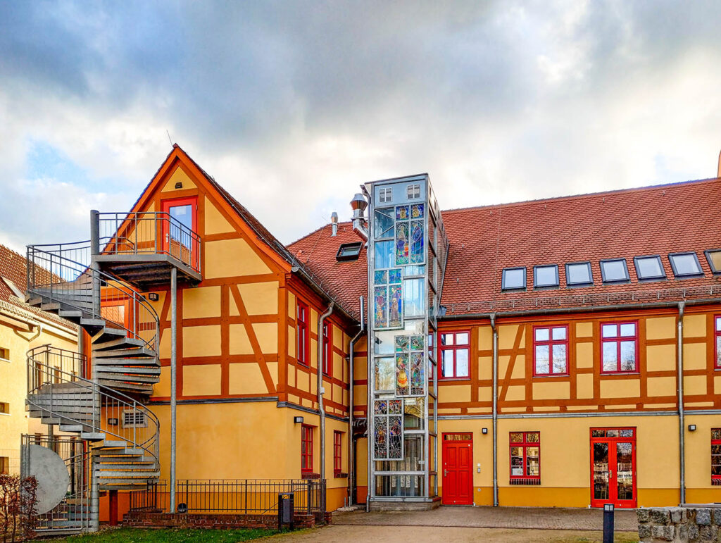 restauriertes Fachwerkhaus