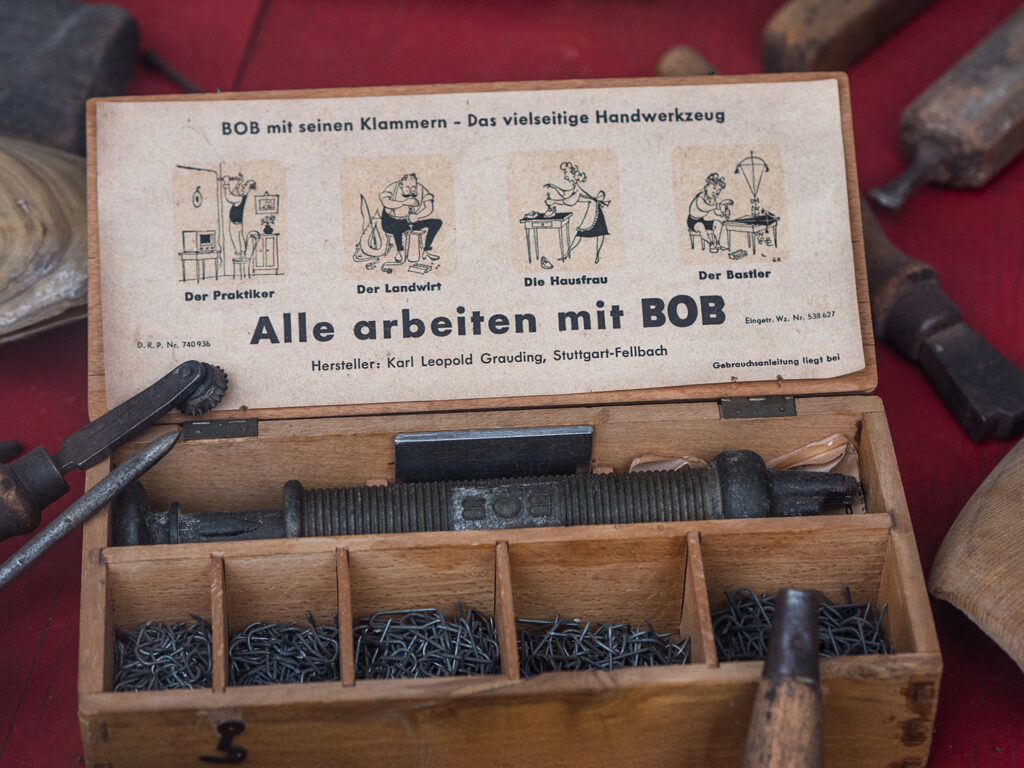 alter Handwerkskasten