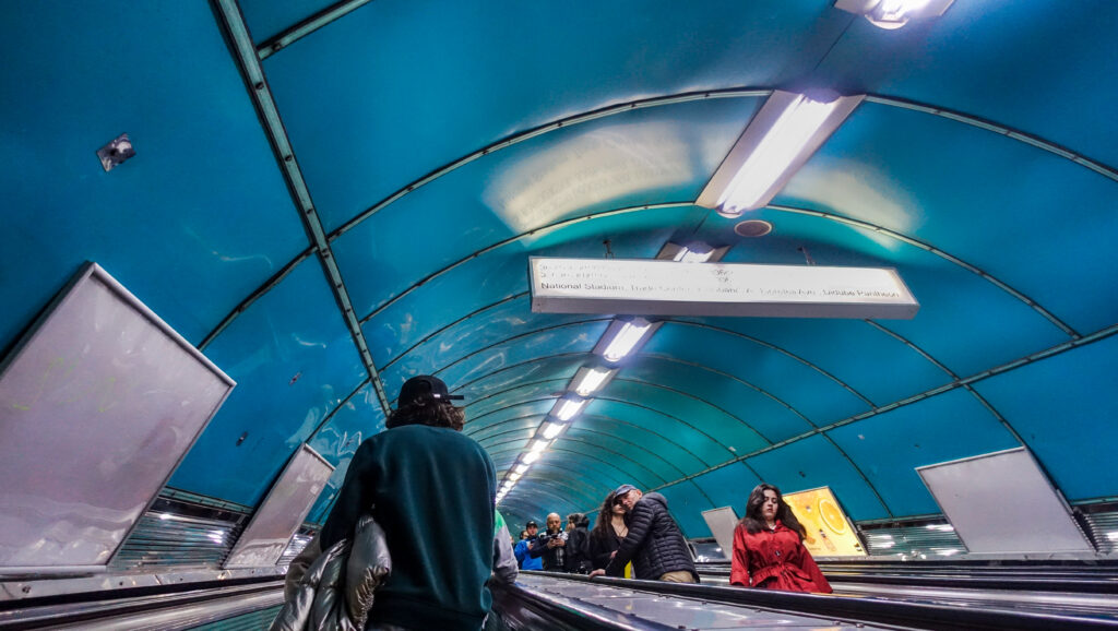 Rolltreppe Metro