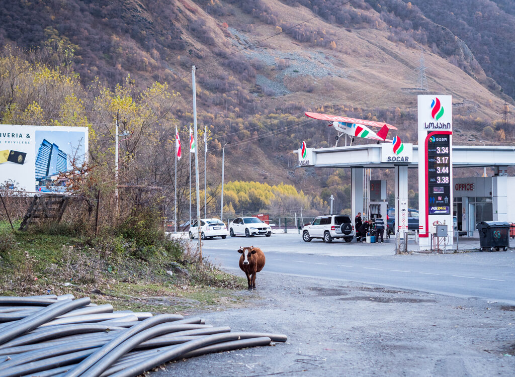 neue Tankstelle