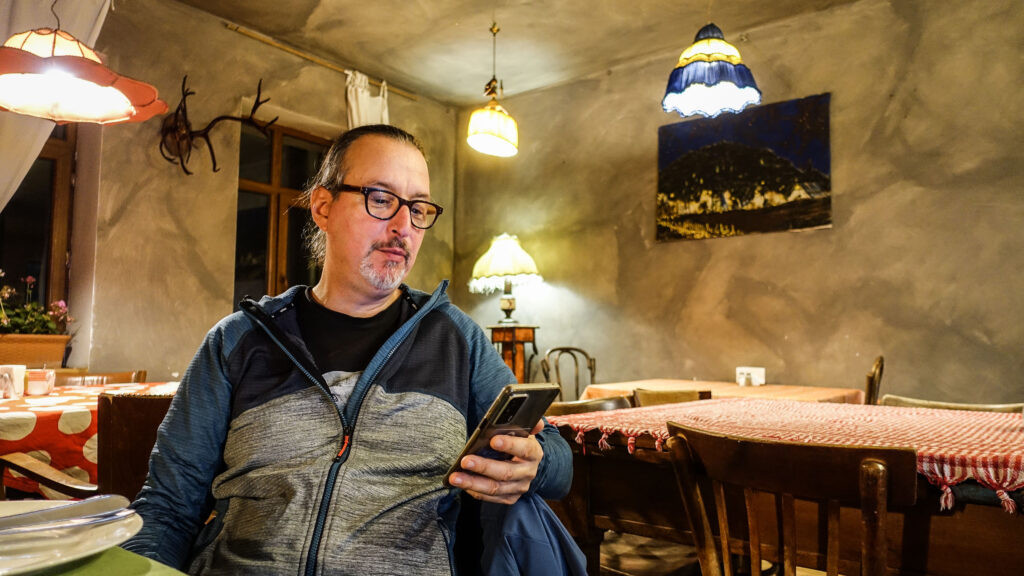 in einem Restaurant