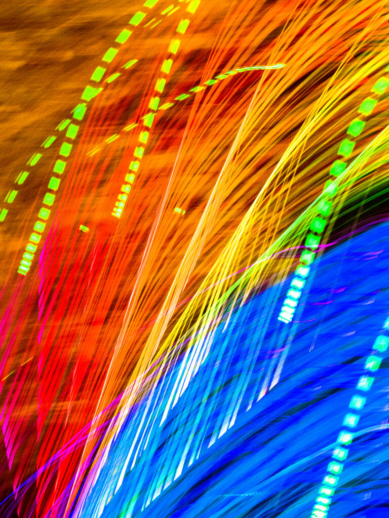 abstrakt bunte Lichter