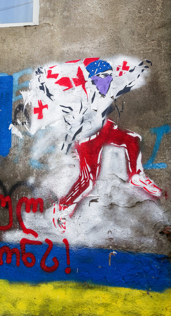 politische Streetart