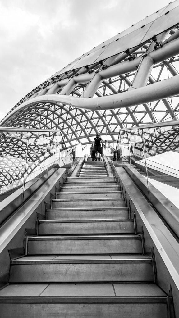 moderne Brücke
