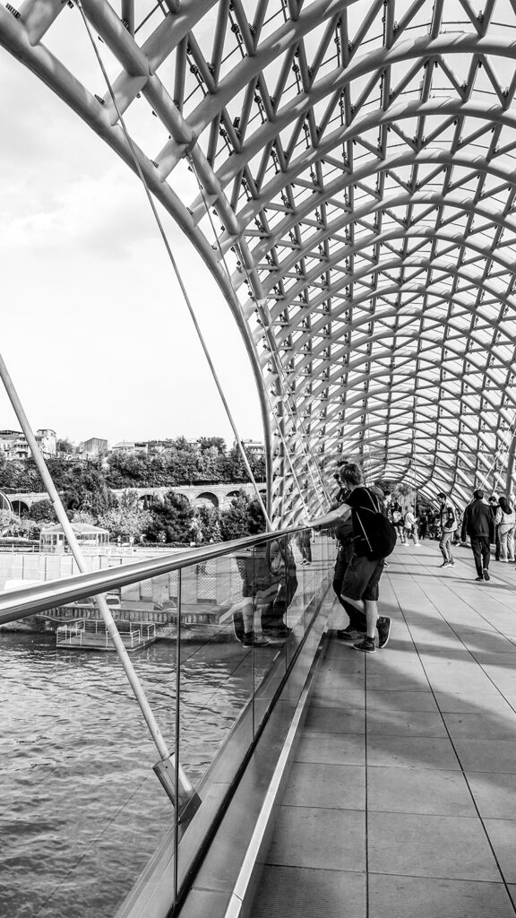 moderne Brücke