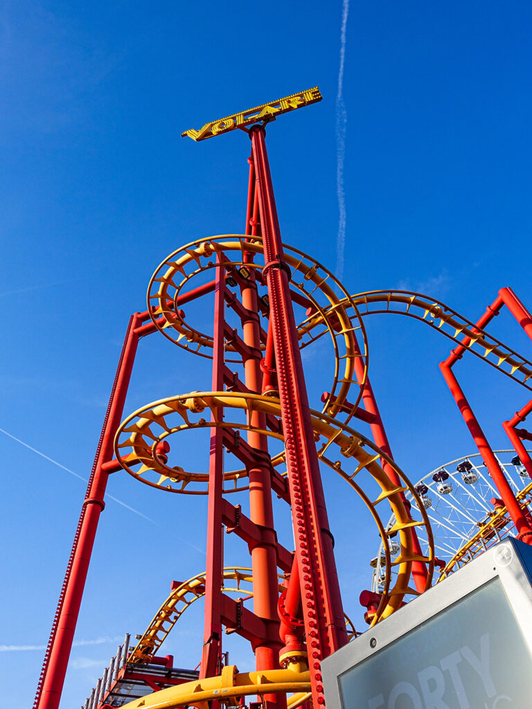 Foto Achterbahn
