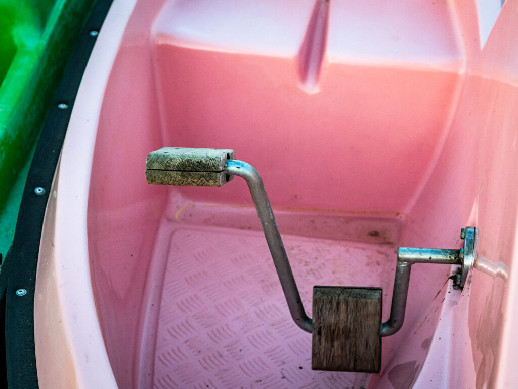 Detail Tretboot