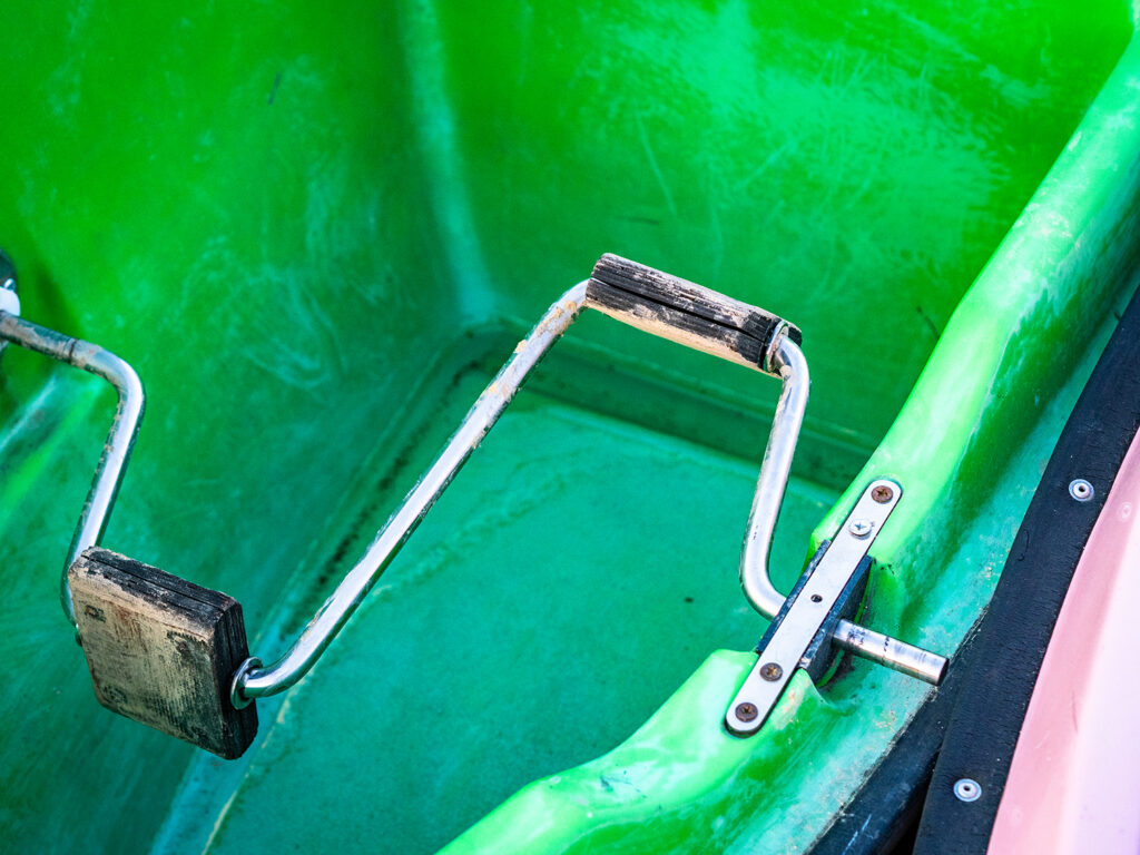 Detail Tretboot