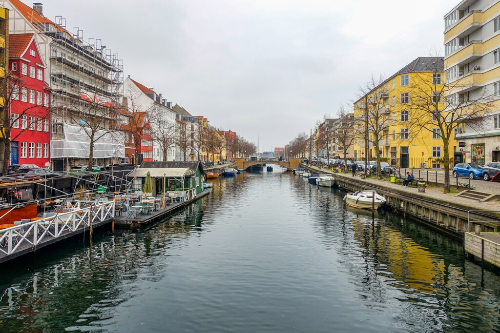 Blick auf einen Kanal