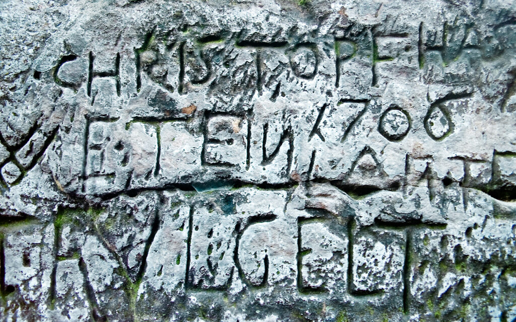 Felsinschrift