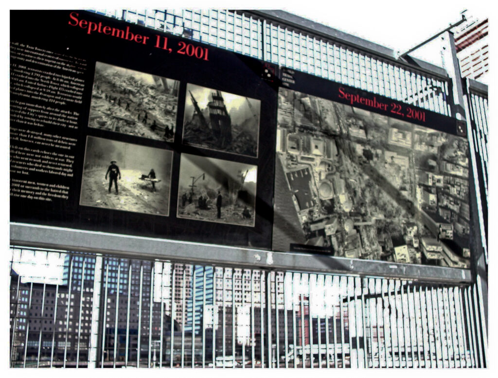 Erinnerung an den 11. September 2001